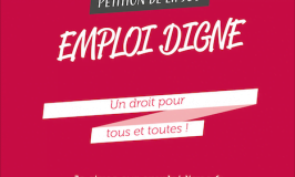 JOC pétition emploi digne