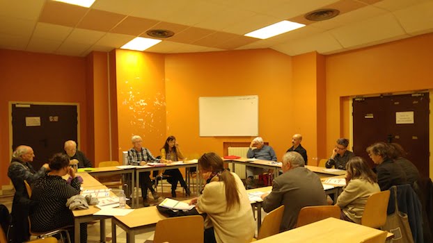 R‌éunion sur l'assurance chômage à CPP (Paris)