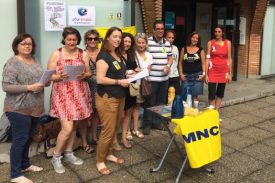 Des actions en région contre le contrôle des chômeurs