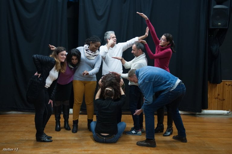Atelier de théâtre forum sur la question du travail (La Fabrique Solidaire)