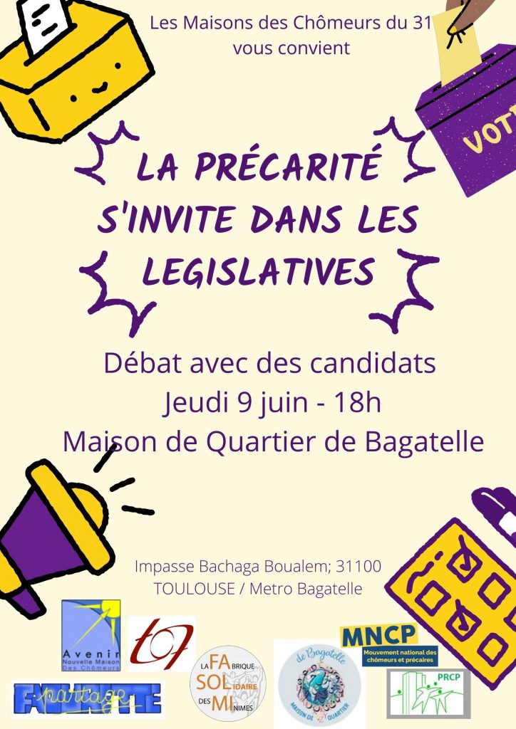 tract La précarité s'invite dans les legislatives