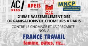 21ème rassemblement des organisations de chômeurs