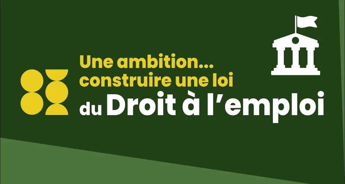 Conférence territoriale pour le droit à l'emploi à Bondy